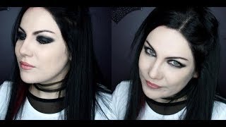 Amy lee  Fallen Era makeup tutorial [upl. by Ynatterb318]