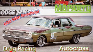 I Took A 600 Mile Roadtrip to Autocross My 1968 Dodge Dart Holley MoParty 2024 [upl. by Nehemiah]