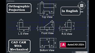 AutoCAD 2024 Drafting Tutorial [upl. by Marcos262]