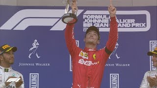 2019 BelgianGP F1 Podium [upl. by Rogerio]