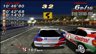 Sega Rally 2 Arcade [upl. by Aleibarg423]