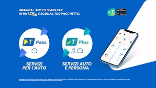 Scopri i nuovi pacchetti TPass e TPlus di Telepass Pay [upl. by Lyrehc]