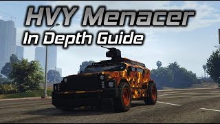 GTA Online HVY Menacer In Depth Guide [upl. by Liliane545]