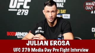 Julian Erosa talks shady activity surrounding last Paddy Pimblett fight  UFC 279 [upl. by Jeuz167]