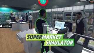 Supermarket Simulator 🛒 Drogen für die Mitarbeiter German Lets Play [upl. by Lombardy]