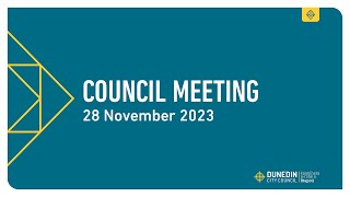 Council Meeting – 28 November 2023 [upl. by Leelahk]