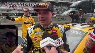 Christopher Bell Talks About The Lack Of Cautions At COTA And Kyle Busch Has A Talk With Him [upl. by Aysan709]