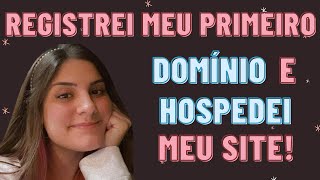 O que é domínio e hospedagem e como colocar seu site no ar com a Hostinger [upl. by Aicilram]