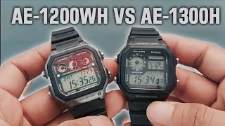 Compare Casio Ae1200wh vs Ae1300h indonesia casio jamcasio casioindonesia [upl. by Evol423]