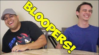 BLOOPERS STUCK SO FUNNY [upl. by Eseuqram]