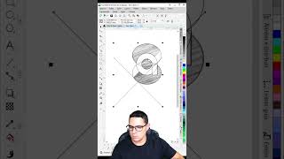 Vetorizando projeto de logotipo logo logomarca logotype style design corel coreldraw [upl. by Schulein]