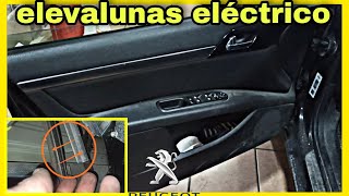 Solución Elevalunas Peugeot 407 Cómo Arreglar Inclinación Y Panel De Puerta  Vegacar engine [upl. by Ita]