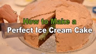 How to Make Your Own Perfect Professional Ice Cream Cake 2 [upl. by Onabru]