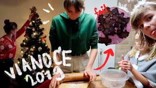 VIANOČNÝ VLOG 2019🎄 príprava  štedrý deň [upl. by Esil681]