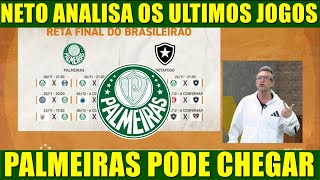 NETO ANALISA OS ULTIMOS 6 JOGOS DO PALMEIRAS PELO BRASILEIRÃO 2024 PALMEIRAS X GREMIO BRASILEIRO [upl. by Sheff]