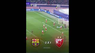 Barcelona vs Red Star Belgrade edit football barcelona ucl [upl. by Sarat]