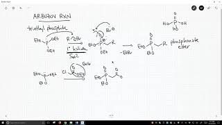 formation of phosphonate esters with the Arbuzov reaction [upl. by Zurheide]