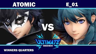 USW 221  Winners Quarters  Atomic Joker VS E01 Byleth  SSBU [upl. by Soalokin]