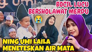 NING UMI LAILA TERBARU amp ADEK PUTRA BOCIL LUCU PINTER SHOLAWAT [upl. by Tsenrae]