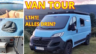 DIY Campervan ┃ XXL Roomtour ┃ Citroen Jumper Selbstausbau [upl. by Jarita]