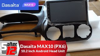 Dasaita MAX10 PX6 102 Android Head Unit unboxing  2016 Jeep Wrangler [upl. by Ayanal80]