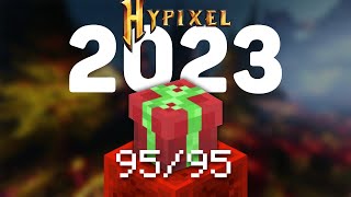 ALL 9595 Hypixel Christmas PRESENT LOCATIONS 2023 [upl. by Orimlede]