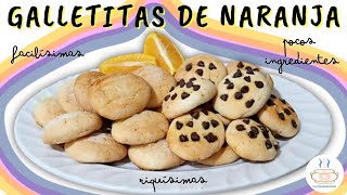 GALLETITAS DE NARANJA SIN MANTECA  Platos Argentinos [upl. by Leidgam]