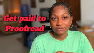 Get paid to proofread content [upl. by Anadroj]