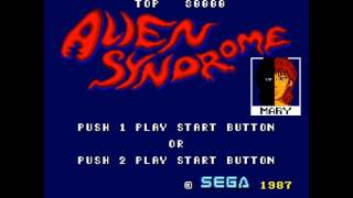 Alien Syndrome Master System PSG  BGM 02 Boss Theme [upl. by Itnahsa256]