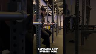 Supinated Grip Inverted Rows [upl. by Blank]