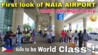 First Look of NAIA Terminal 3 under San Miguel  Soon to be World Class Airport  Sept 17  2024 [upl. by Derwon229]