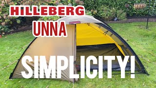 This Tent Is Becoming More And More Popular  Hilleberg Unna Tent Review [upl. by Boyt]