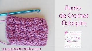 Punto de Crochet Adoquín [upl. by Llenhoj876]