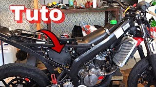 tuto préparation de boite a air moto 50cc [upl. by Rawdan]