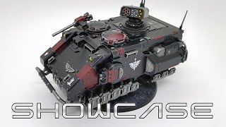 Dark Angels Primaris Impulsor  Closed Back Conversion  Warhammer 40k Showcase [upl. by Niak]