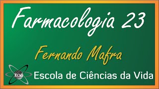 Farmacologia 20 Aula 23  Agonistas muscarínicos  efeitos adversos e toxicologia [upl. by Suinuj]