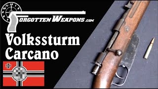 Krieghoff 8mm Mauser Carcano for the Volkssturm [upl. by Sello]