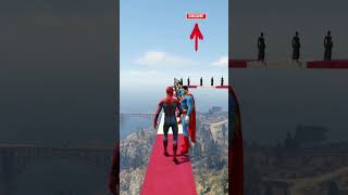 GTA V EPIC RAGDOLLS SPIDERMAN VS MINIONS FUNNY FAILS gta gtav shorts shortfeed [upl. by Ahsied833]