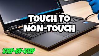 Dell latitude e7250 Disassembly and Reassembly │How to touch screen😳convert into non touch [upl. by Ahsar]