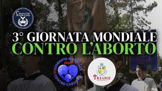 3° Giornata Mondiale contro laborto [upl. by Crystal207]