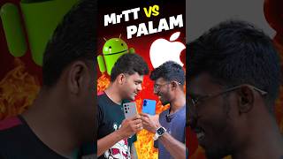 🔥இந்த ஆட்டம் போதுமா😎 🍎Apple VS Android📱AI war shorts [upl. by Euqinahc489]