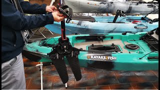 NextGen 11 Max Drive  Kayak Pedal Drive Installation Kayaks2Fish Australia 2021 [upl. by Patt]