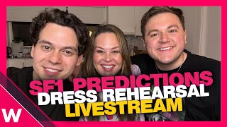 Eurovision 2024 SemiFinal 1 Predictions after Dress Rehearsal LIVESTREAM [upl. by Wendelin]