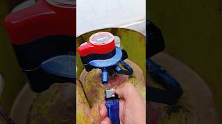 Tes regulator gas anti bocor regulator regulatorantibocor regulatorgas wingas masak shortvideo [upl. by Kamila]