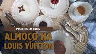 Turismo de Luxo  A Exposição e o maravilhoso restaurante da Louis Vuitton em Paris [upl. by Retluoc817]