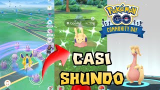 GOOMY CASI SHUNDO ¡EL MEJOR COMMUNITY DAY de POKEMON GO [upl. by Notlek292]