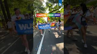 Capital Pride Parade 2023 pridematters pride pridemonth dcpride [upl. by Eissolf175]