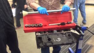 BEAM Camshaft bearing installation [upl. by Holzman]