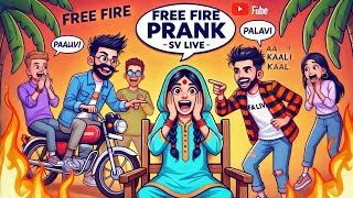 quotPallavi Ki Awaaz Mein Rank Push Karke Ladke Ka Chutiya Kata 😂  Free Fire Funny Moments  SV Livequot [upl. by Ketty454]