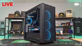 Ryzen 5 7600x  RTX 4070 TI Gaming PC  PCBrosTech [upl. by Herbie]